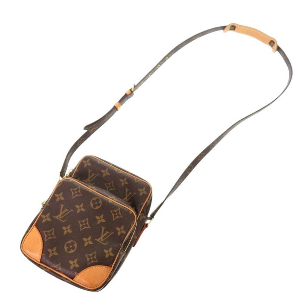 LOUIS VUITTON Brown Monogram Shoulder Bag - Picture 4 of 9
